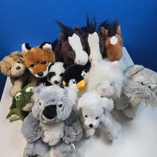webkinz lot of 12 animals no codes 