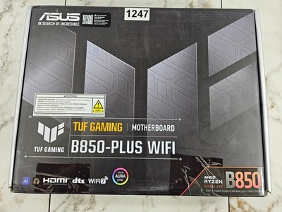 Open Box - ASUS B850-PLUS TUF Gaming WiFi 7 AMD AM5 ATX Motherboard