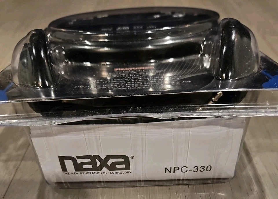 Naxa NPC330 Slim Personal CD/MP3 Player with FM Radio - New  - Image 3 of 4