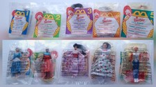 1995 McDonald s Barbie Around the World Complete Set of 5 Sealed Mattel