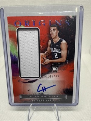 2022-23 Panini Origins - Rookie Jersey Autographs Caleb Houstan #RJA-CHS Red /49