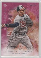 2017 Topps Inception Magenta 28/99 Manny Machado #6 8k4