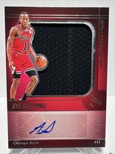 2024-25 Silhouette Autographs AYO DOSUNMU 23/35 Game-Used Memorabilia SSP Bulls