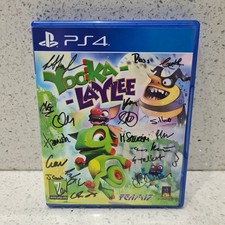 Yooka Laylee - Playstaion 4 PS4 - Signed Copy