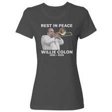 Rest In Peace Willie - Memorial Tribute Ladies' Crewneck T-Shirt
