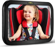Baby Car Mirror, Car Seat Mirror, Safely Monitor Infant Child in Rear Facing Ca