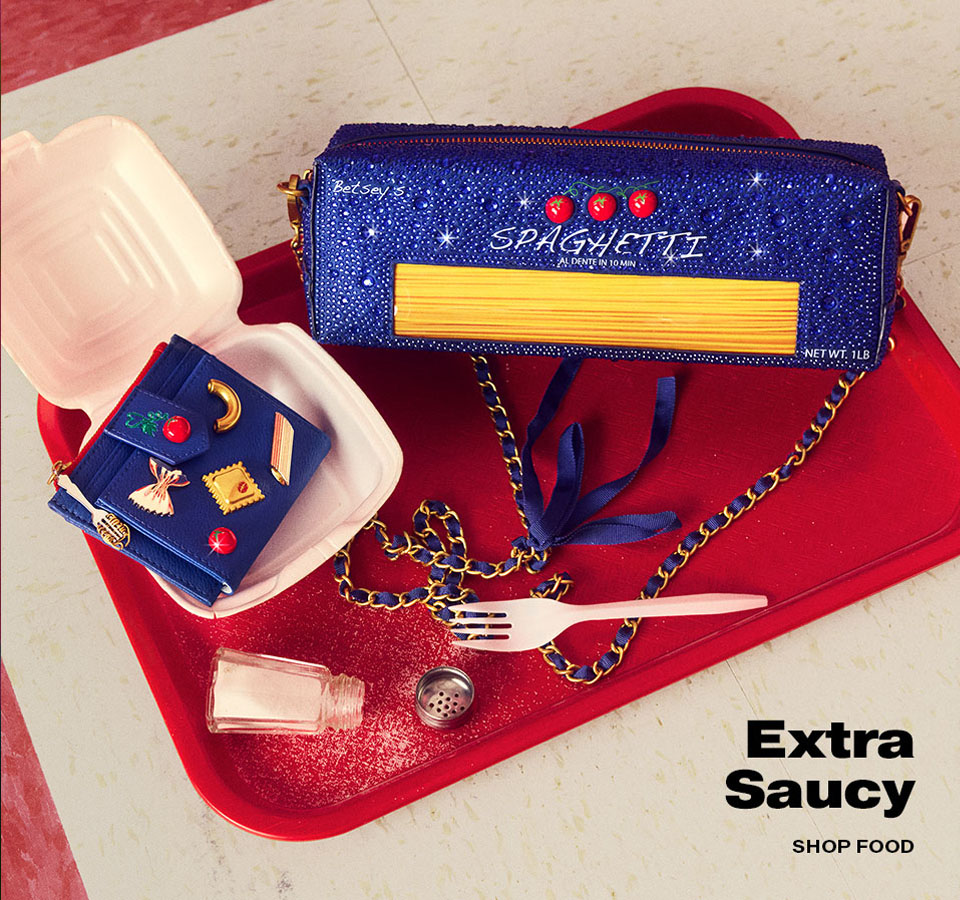 Betsey Johnson Kitsch Penne For Your Thoughts Bifold Wallet Blue