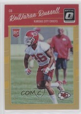 2016 Donruss Optic Rookies Orange 180/199 Kei'Varae Russell KeiVarae #126 1s8