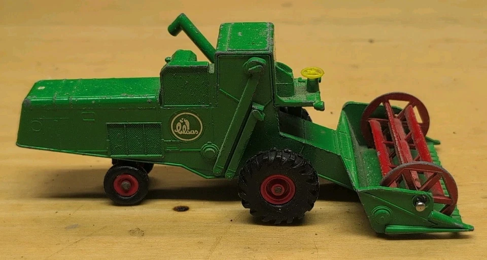 Vintage Lesney Matchbox King Size Claas Combine Harvester #K-9 - Image 3 of 4
