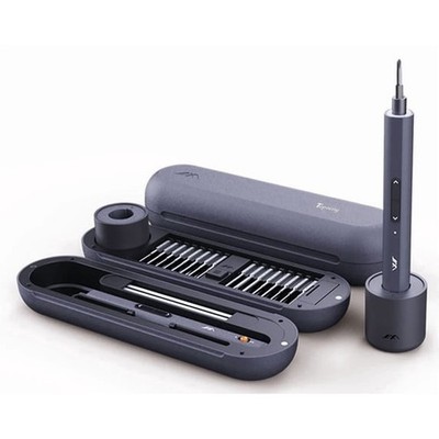 Mini Rechargeable Electric Screwdriver, Electric Torque ,30 Magnetic Drill Bits,