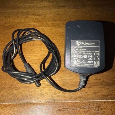 POLYCOM AC POWER SUPPLY 48V/0.31A  PSA15A-480P  1465-43637-001  