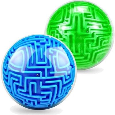3D Maze Labyrinth Kugel 2 Stück, 3D Puzzle Labyrinth Spiel, Kugellabyrinth Sp...