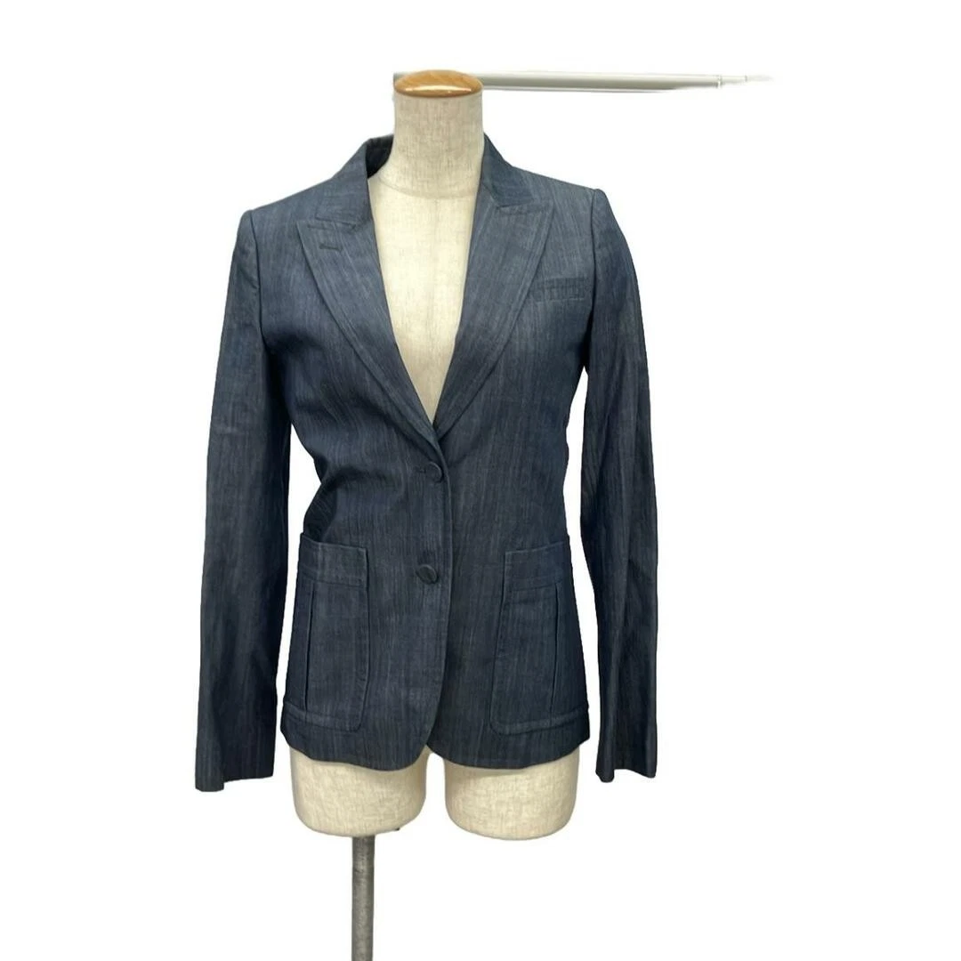 Giacca sartoriale Gucci misto seta 36 dettagli danneggiati complessivi: ruga destra 2b3c5