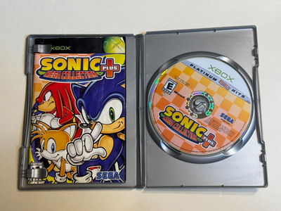 Sonic Mega Collection Plus (Microsoft Xbox, 2004) Complete CIB Game Sega