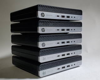 Lot of (5) HP ProDesk 600 G4 Intel Core i7 8700T @ 2.40GHz 16GB RAM NO HDD