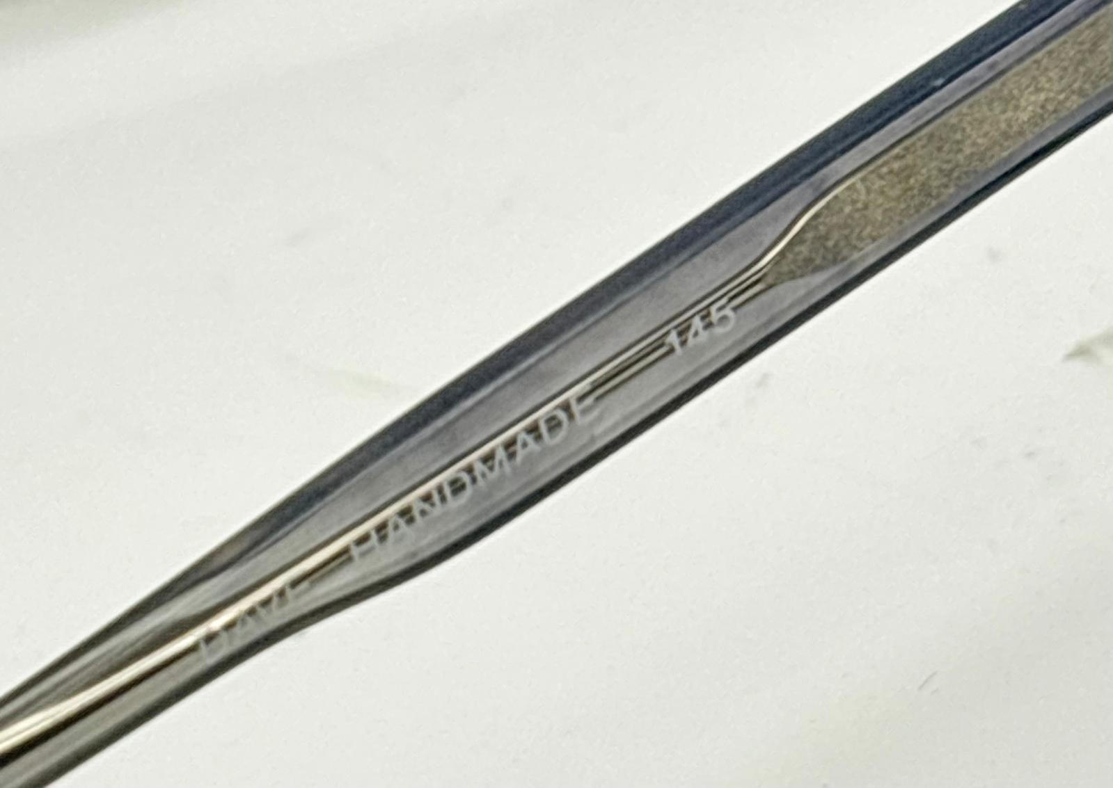 Vintage Dave Gray Translucent Pilot Sunglasses FR… - image 8