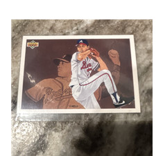 Upper Deck 1992 Steve Avery #41 Atlanta Braves Playoff Perfection MLB Card
