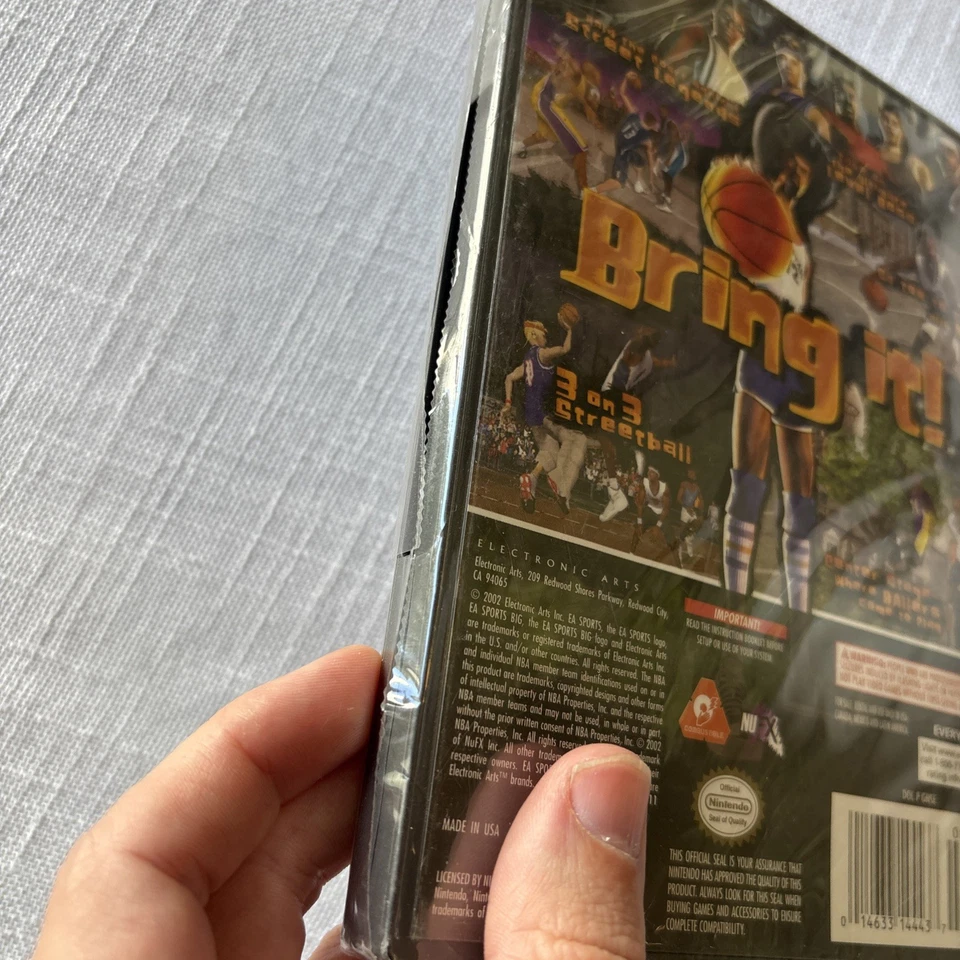 Precintado NBA Street Nintendo GameCube 2002 Etiqueta Negra Nuevo Foto 3 de 4
