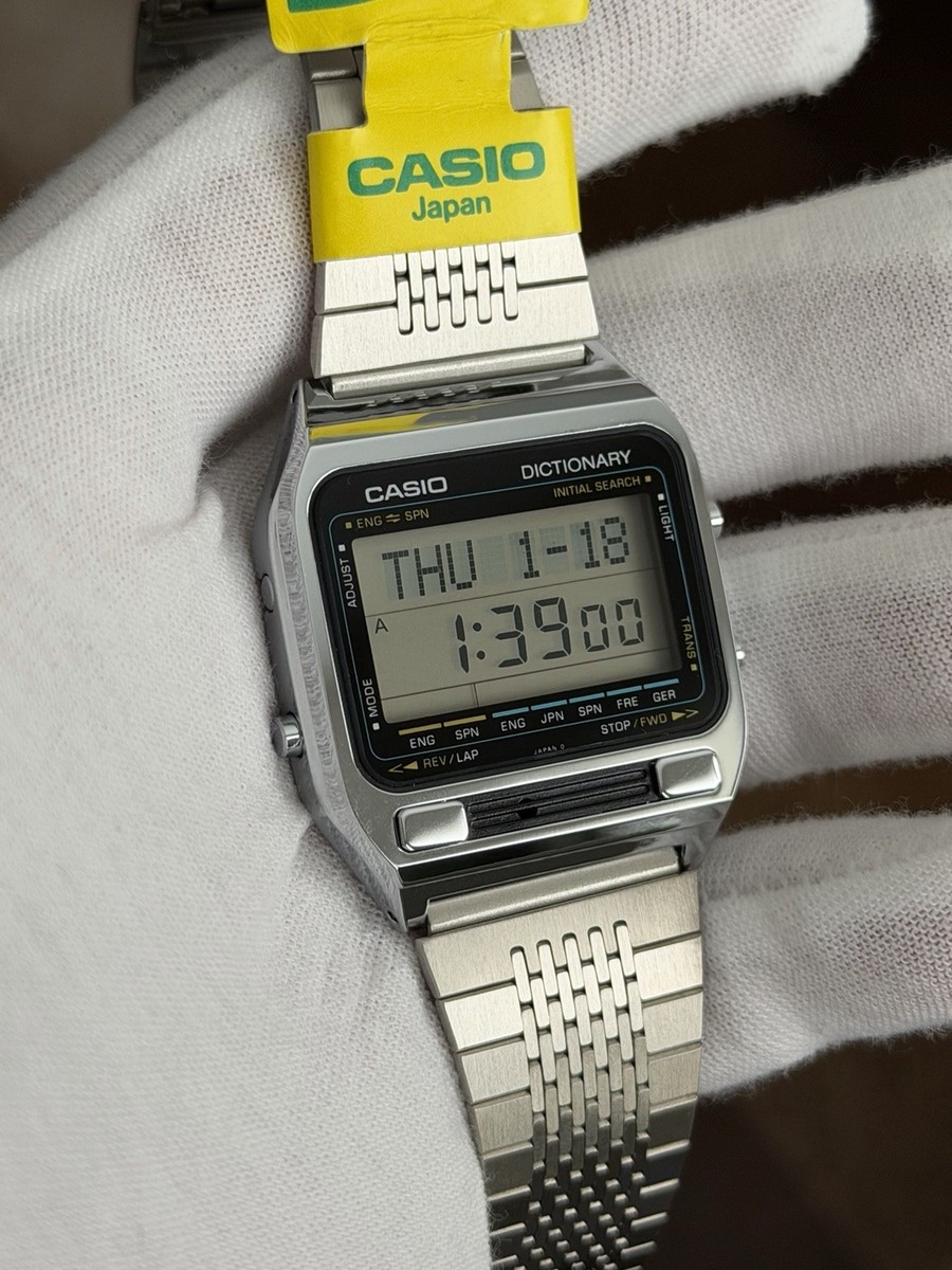 6395 CASIO レジスター TE-2500 カシオ Casio TE-2500 Dictionary Translator Watch Module 178 for sale
