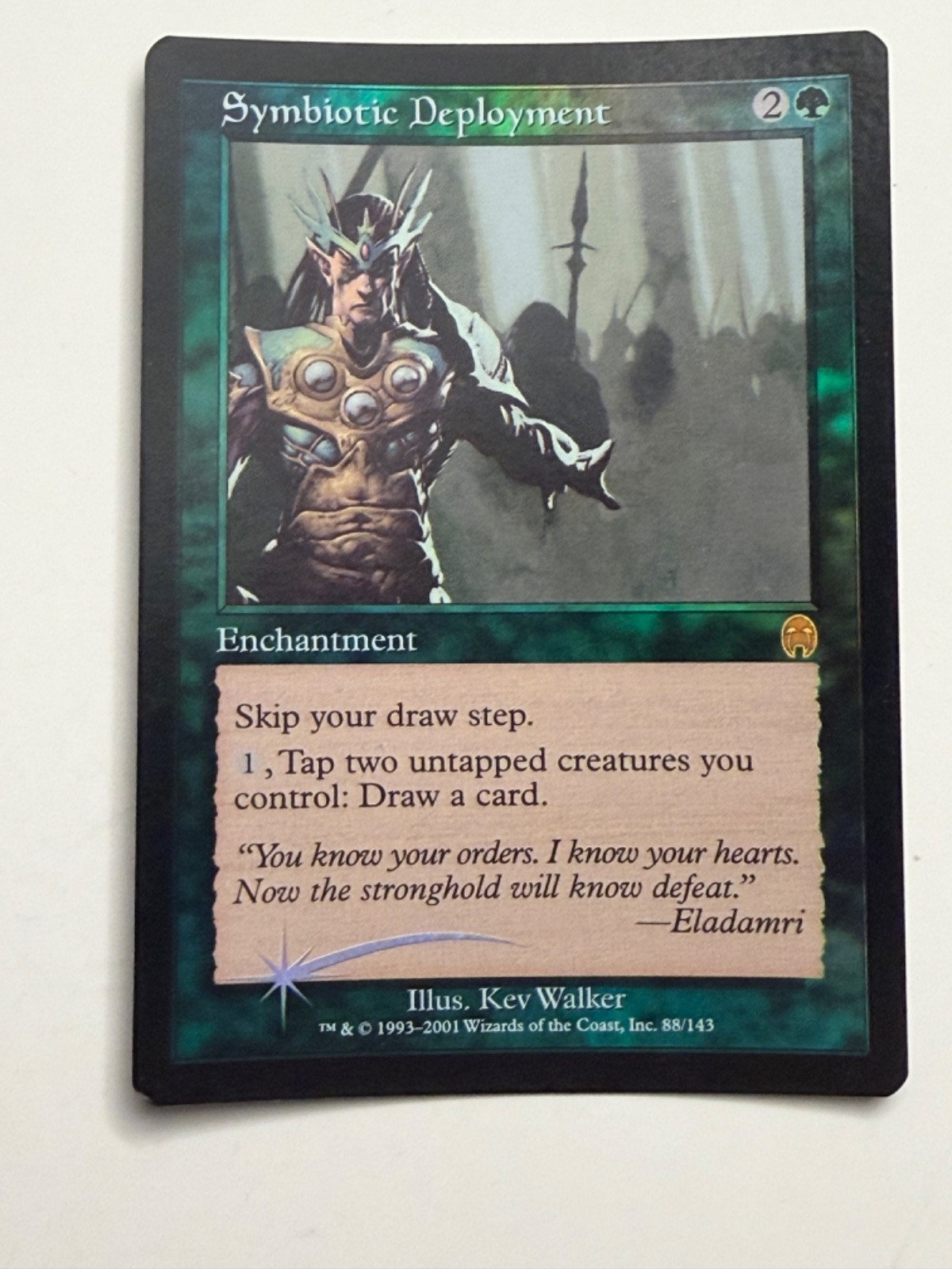 Symbiotic Deployment Apocalypse FOIL LP clouding  MTG Magic the Gathering