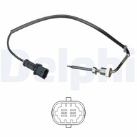 Delphi Abgastemperatursensor FüR Jeep Compass MK49 Patriot MK74 Dodge Journey
