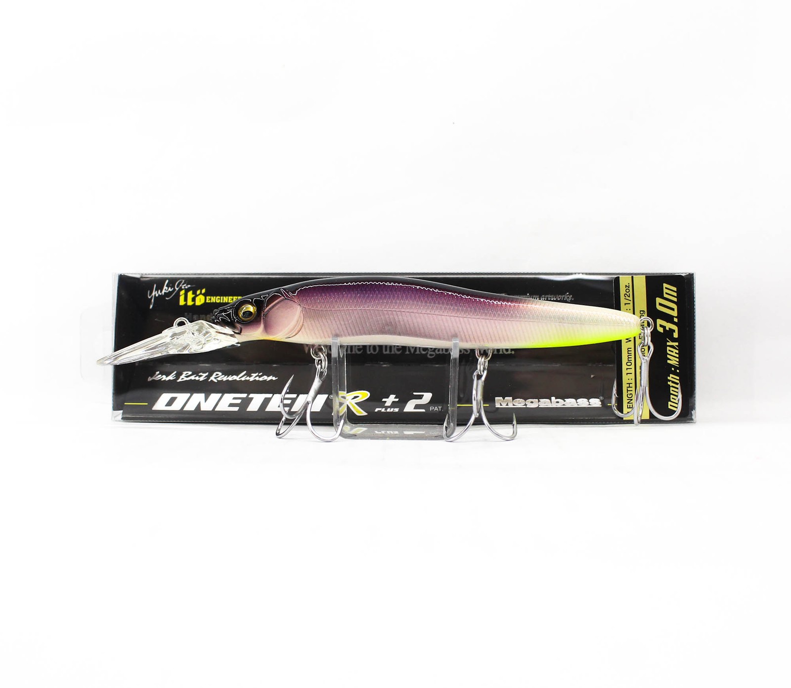 Megabass Vision 110 Oneten R+2 Slow Floating Lure Kohoku Reaction (2940)