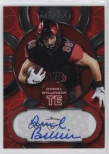 2022 Wild Card Mania Retail Circle Red Mirror Daniel Bellinger #AM-C10 Auto 13ew