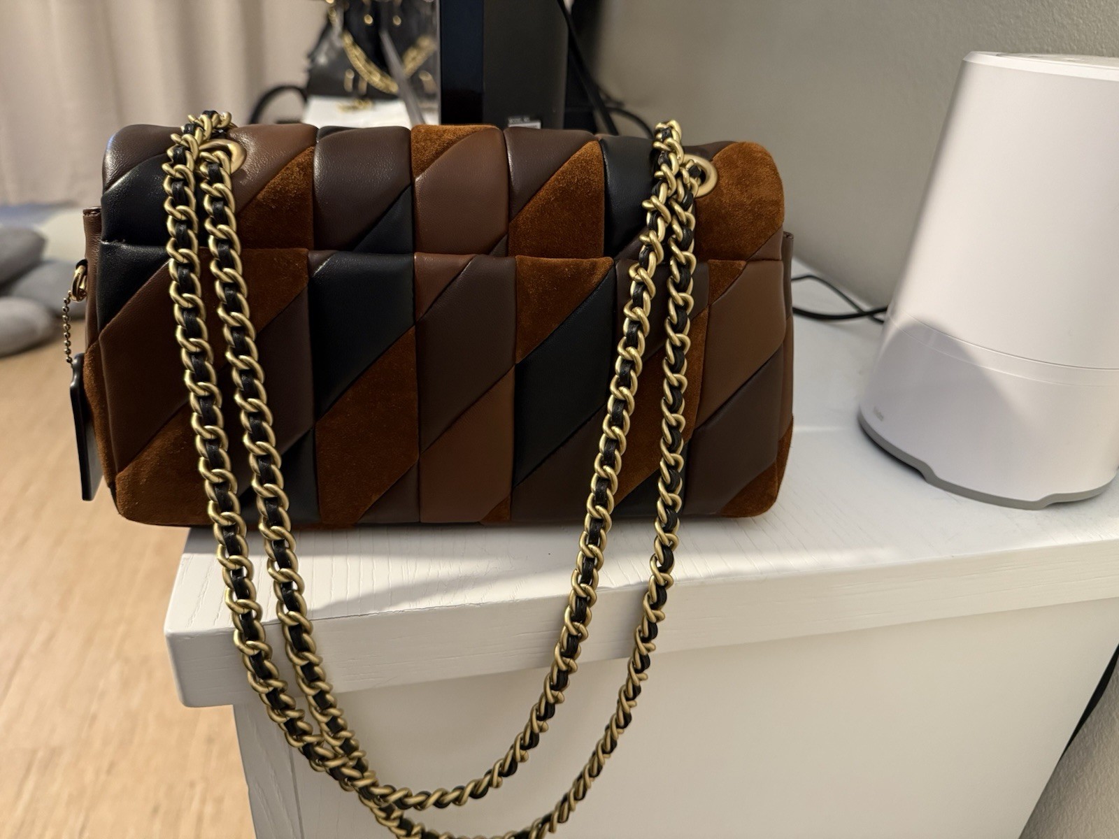 Coach Quilted Patchwork Tabby 26 - image 3