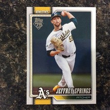 2026 Topps Jeffrey Springs [Base] Base Set #87