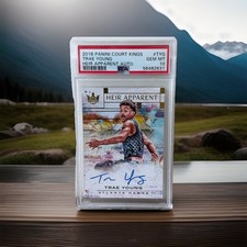 2018-19 Panini Court Kings Trae Young Heir Apparent RC Auto /199 Hawks PSA 10 💎