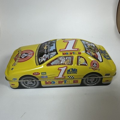 1998 Looney Tunes Acme Tin Race Car Bugs Bunny Tax Daffy #1 Free Shipping! C