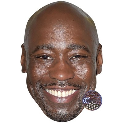 D.B. Woodside Celebrity Mask, Flat Card Face, Fancy Dress Mask