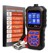 BT60 PRO Car Battery Tester with Cloud Printing 100-3000 CCA 6V 12V 24V AGM