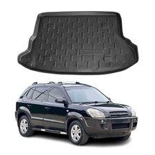 Kofferraumwanne Laderaumwanne für Hyundai Tucson 2004-2009 Gummi TPE Schwarz