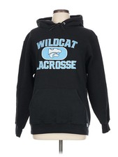 Russell Athletic Women Black Pullover Hoodie L