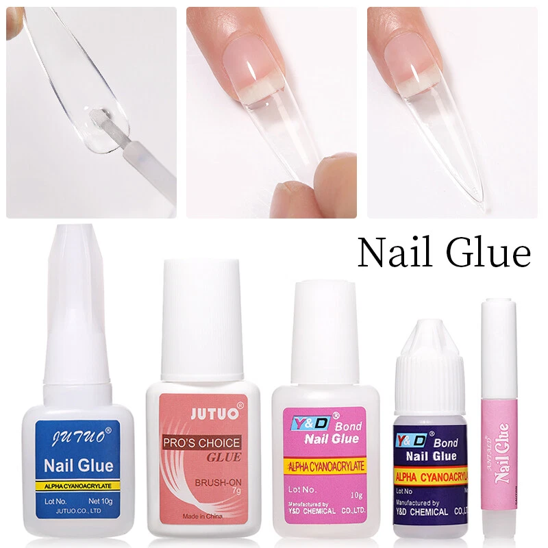 Fast Dry Nail Glue False Nail Tips Gel Nail Polish Nails Extension Adhesive  Glue