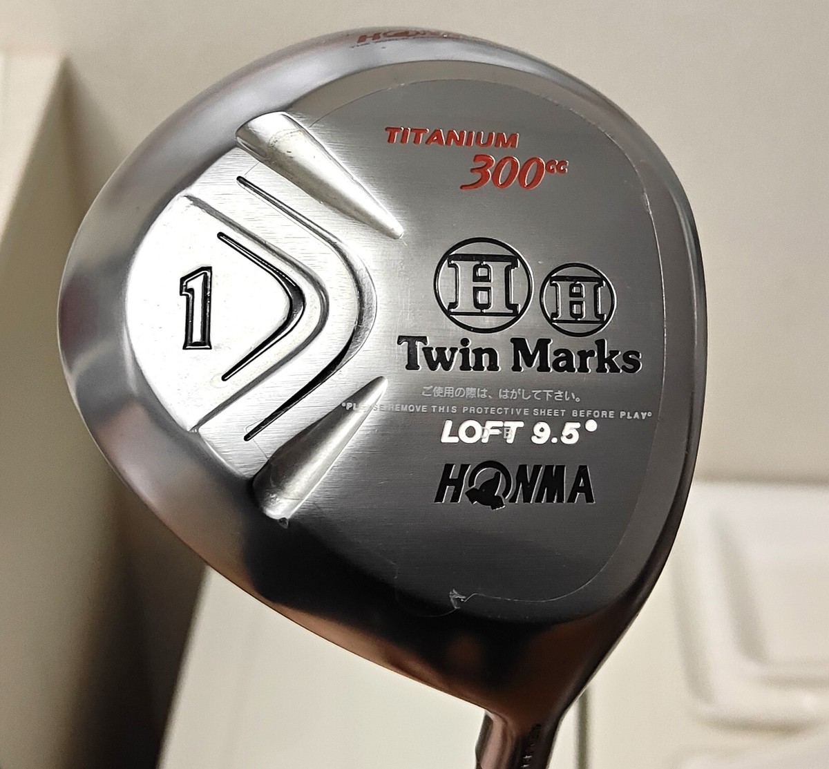 2STAR HONMA TWIN MARKS TITANIUM 300 DRIVER 9.5 S-FLEX 46.5in | eBay