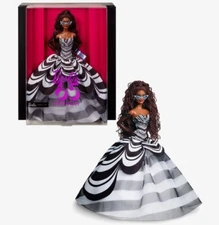 2024 Barbie Signature 65th Anniversary Sapphire Brunette HRM59 with SHIPPER!
