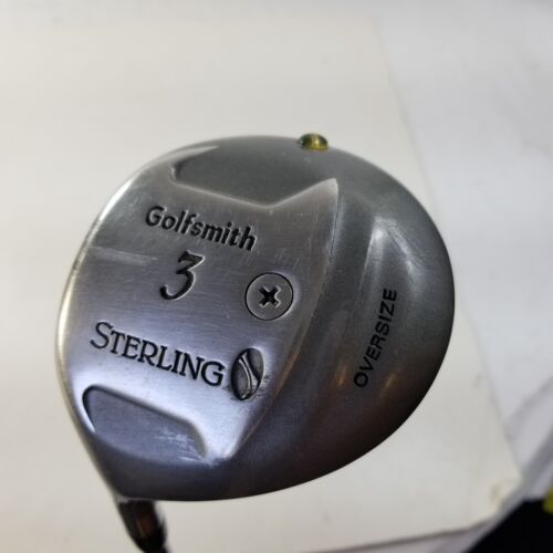 Golfsmith Sterling 3 Wood Oversize LH Left Handed Steel Stiff Flex 43"