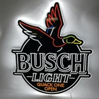 Flying Duck Quack One Open Hunters Beer Lager 20" Vivid LED Neon Sign Wall Decor