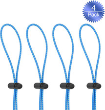 4Pc Bungee Goggle Strap Kit, Tapered End Swimming Goggle Straps for Swim Goggles