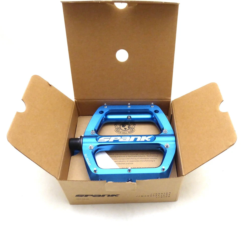 Cuchara de nalgadas 110 pedales - plataforma, aluminio, 110 mm de ancho, azul Foto 2 de 2