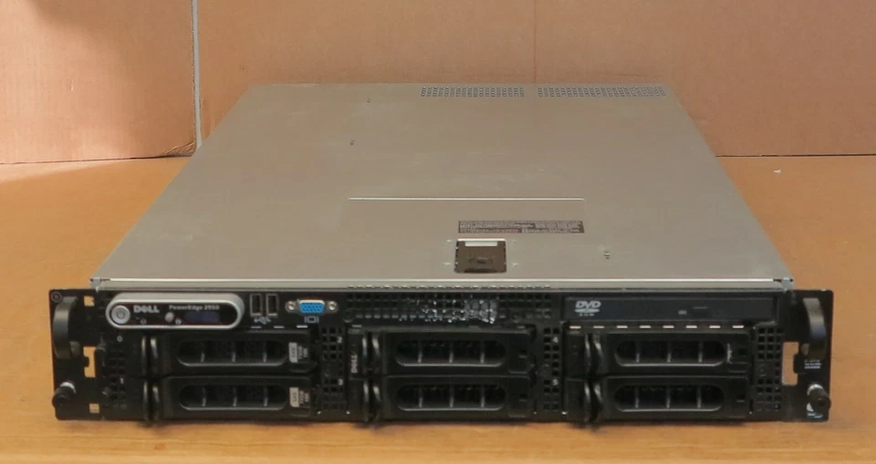 Dell Poweredge 2950 2x 2C 5160 3GHz 8GB Ram 2x 73GB HDD PERC 5i RAID 2U Server - Image 2 of 3