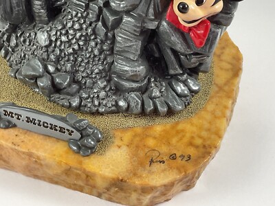 Disney's Ron Lee Sculpture “Mt. Mickey” 1993 Limited Edition 490