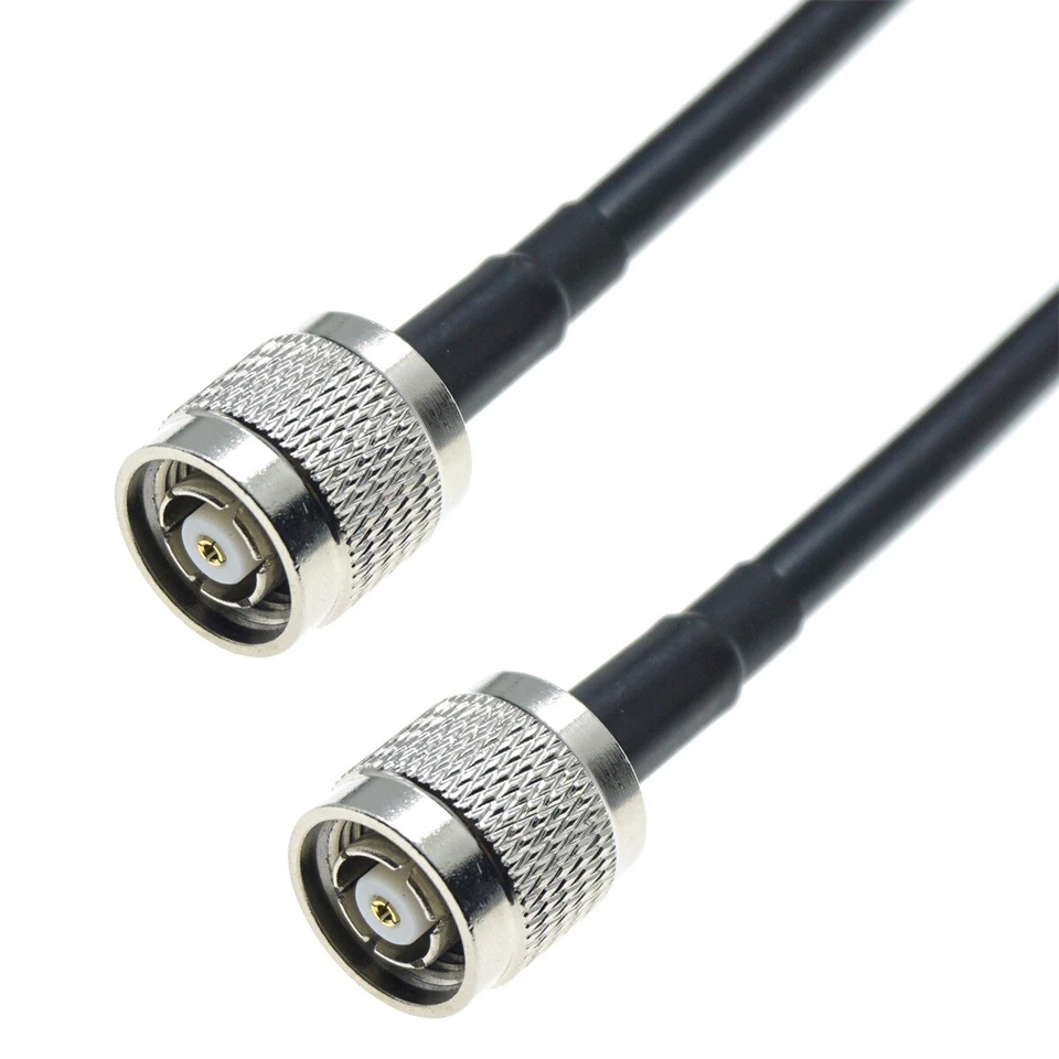 RP-TNC Male Coaxial RG58 RP-TNC Male to RP-TNC Male GPS Antenna Cable Lot - Image 2 of 4