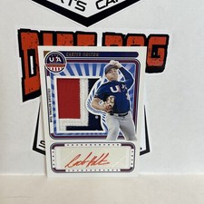 2024 Panini Stars & Stripes Carter Holton 3-COLOR PATCH AUTO SSP #'d 20/22 (E1)