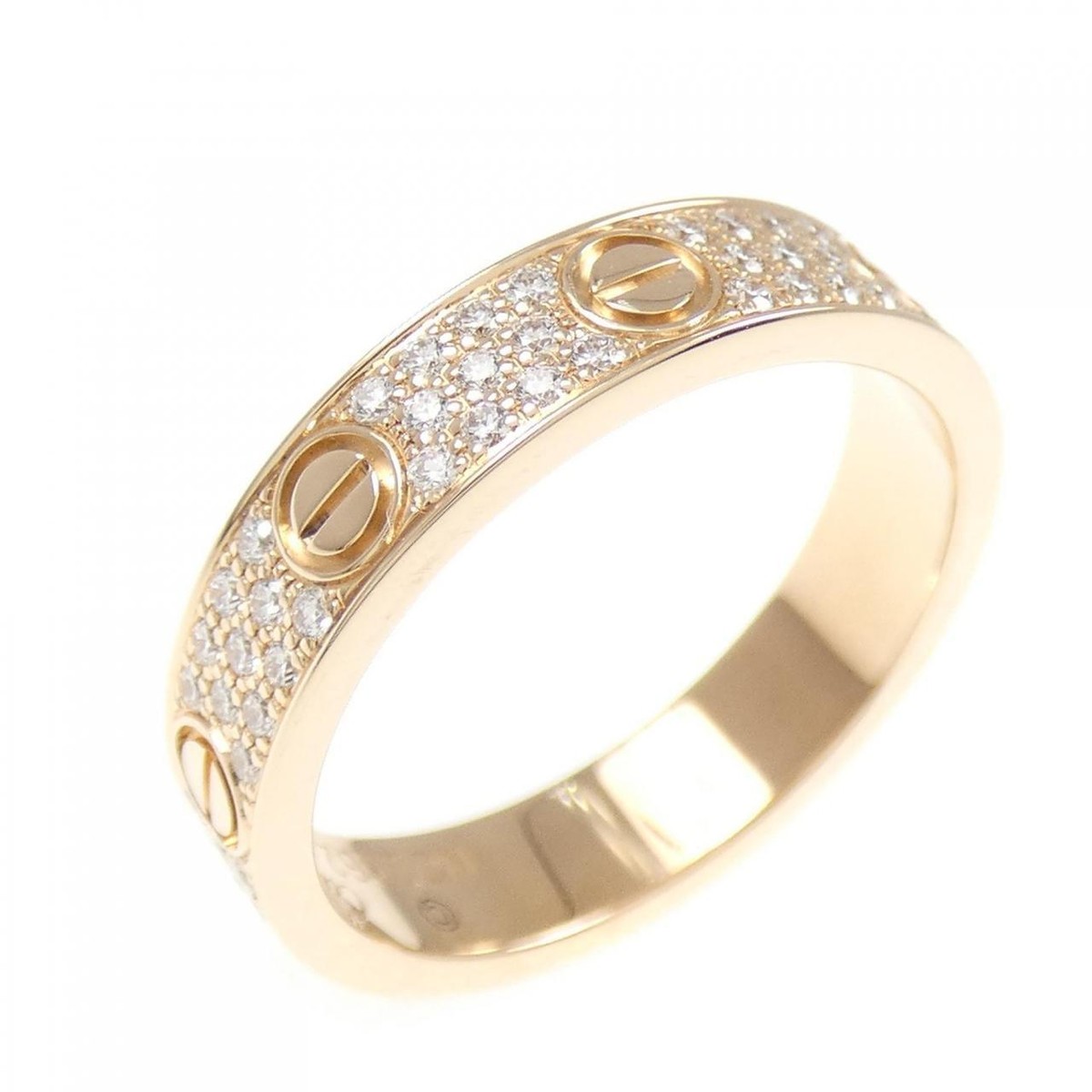 Authentic Cartier Mini Love Ring #260-007-059-8322 | eBay Authentic Cartier Mini Love Ring #260-007-059-8322 | eBay