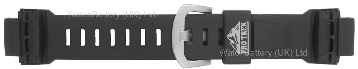 Cinturino In Resina Replacemnet Adatto Per Casio Pro Trek Prg 260 250 - Foto 4
