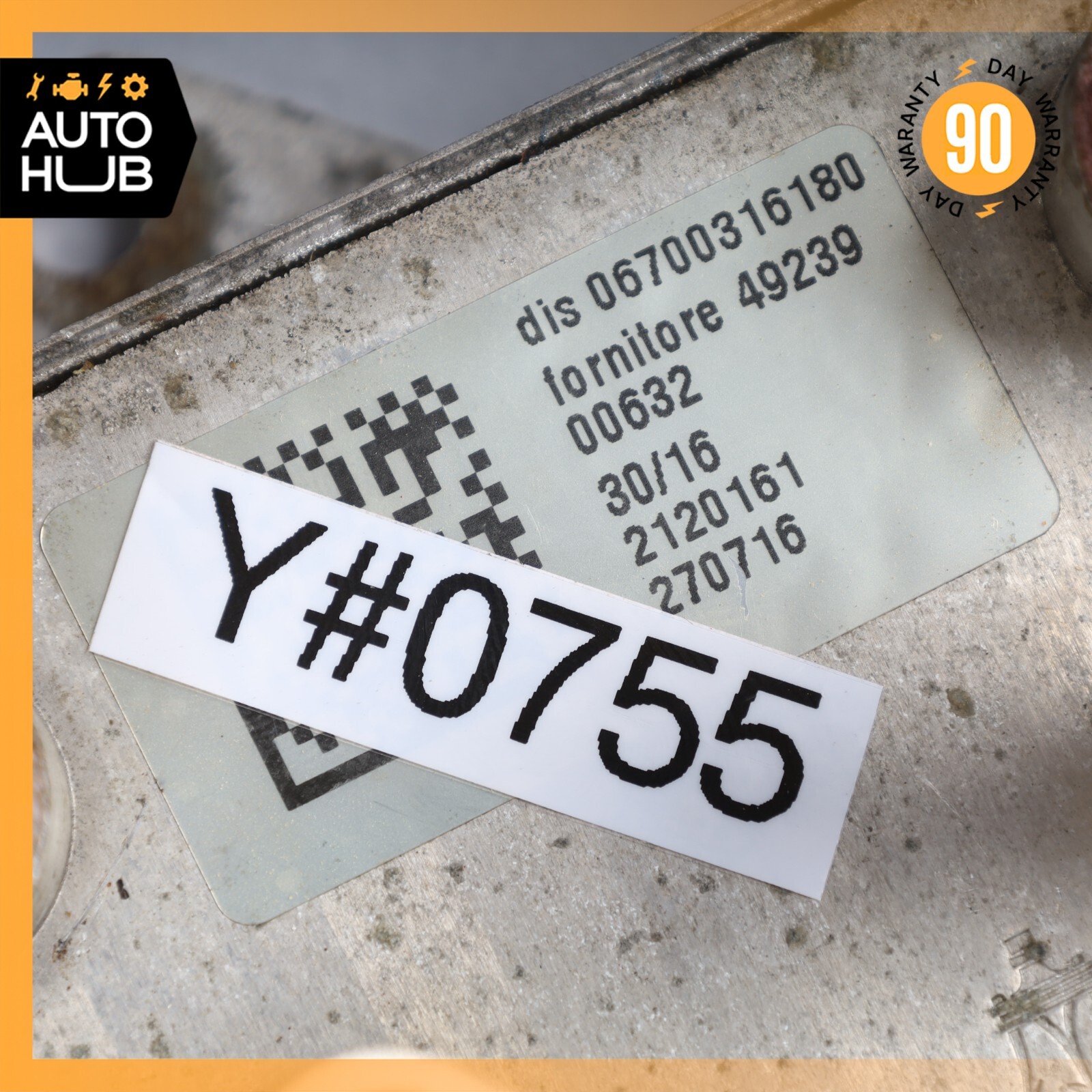 14-20 Maserati Levante Ghibli Quattroporte Power Steering Oil Cooler OEM 44k