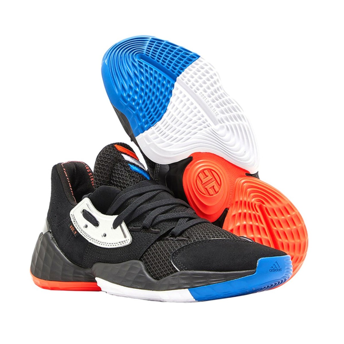 NWOB ADIDAS HARDEN VOL 4 /  MEN-6.5 & 10 Amazon.com | adidas Harden Vol. 4 GCA Shoes White/Collegiate  main image 4